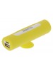 Sweex Draagbare Powerbank Lithium-Ion 2500 mAh USB Geel