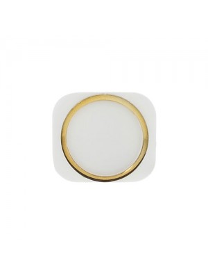Home Button - Gold, for model iPhone 6 Plus