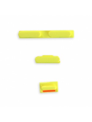 Key Set - Yellow, for model iPhone 5C