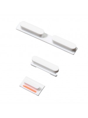 Key Set - White, for model iPhone 5C