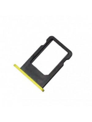 SIM Card Tray - Yellow, for model iPhone 5C