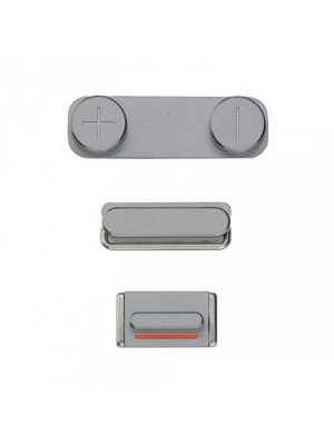 Key Set - Silver, for model iPhone 5S
