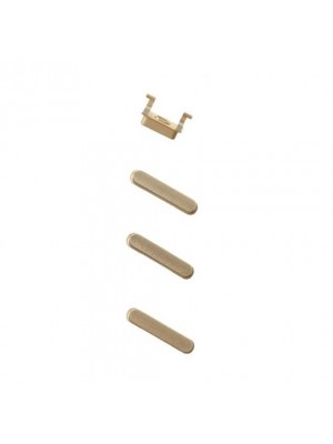 Key Set incl. SIM Card Tray - Gold, for model iPhone 6S Plus