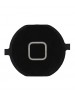 Home Knop zwart geschikt voor model iPhone 4